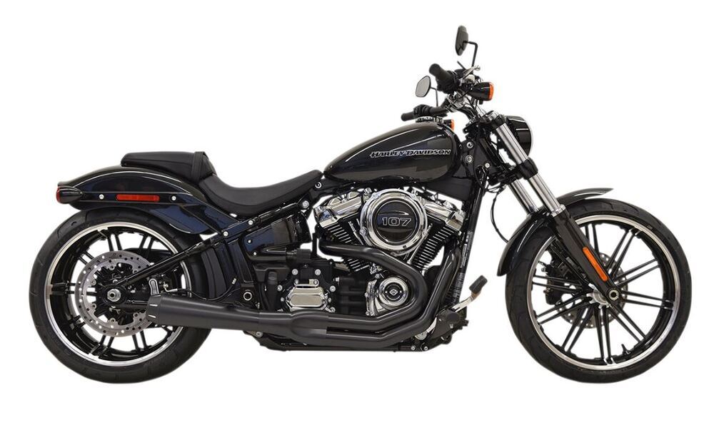 BASSANI XHAUST ROAD RAGE III 2-INTO-1 STAINLESS STEEL BLACK